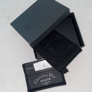 Christian Dior Atelier Card Holder
